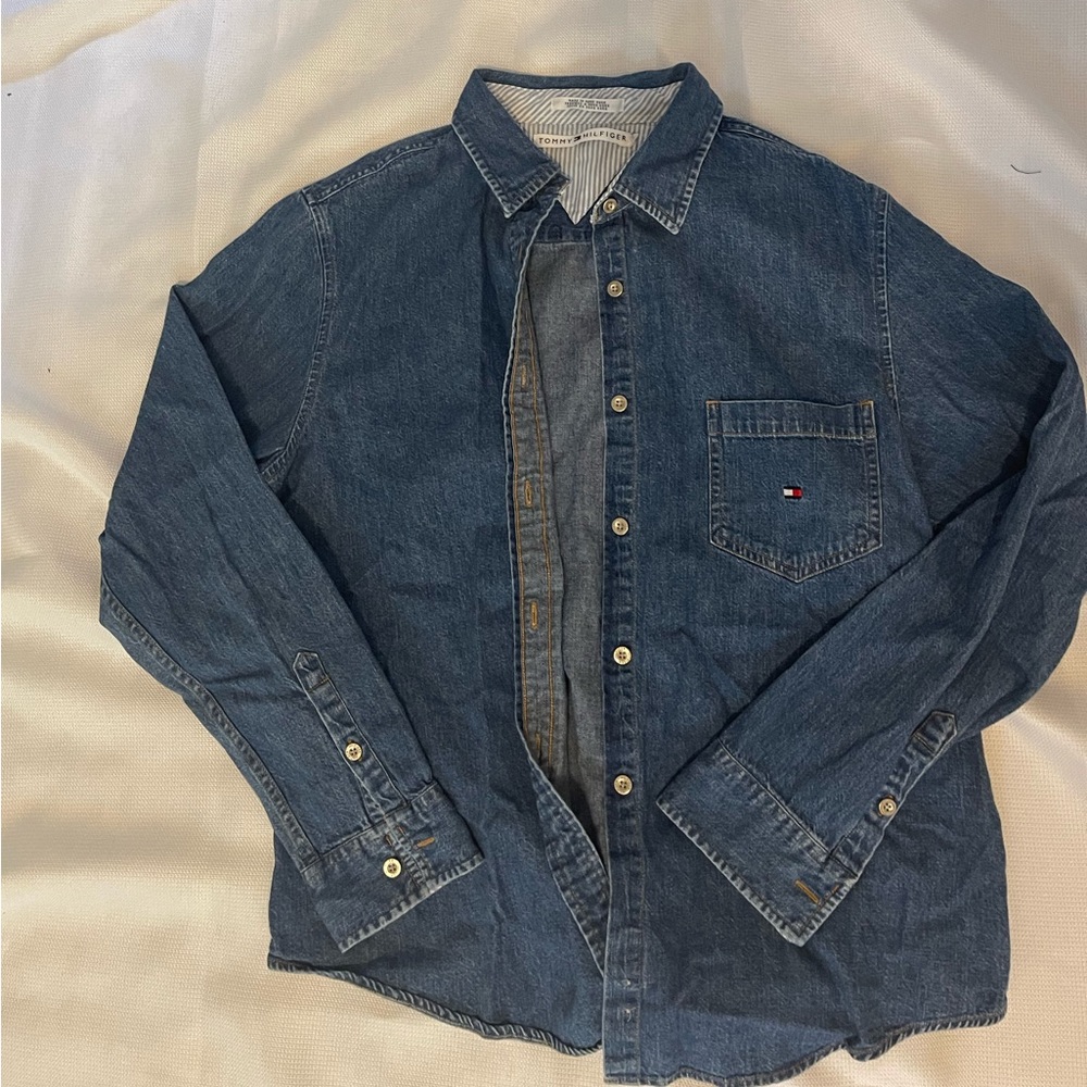 TOMMY HILFIGER denim shirt